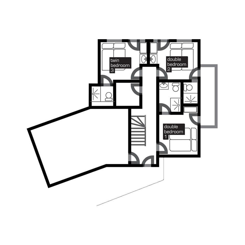 Chalet Elangeni La Tania Floor Plan 4